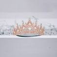 thumbnail image 4 of Bandeau de Mariée en Cristal avec Strass pour Femmes Accessoire de Cheveux de Mariée, 4 of 5