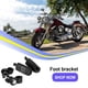 thumbnail image 4 of Sidaley 1 par de soporte de montaje de Pedal de aluminio para motocicleta, piezas de mejora antideslizantes, accesorios de repuesto para XL883/1200 Vehículos, repuestos y accesorios Mis Negro Sidaley VI002332-01, 4 of 6