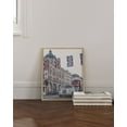 thumbnail image 6 of HAUS AND HUES London Wall Art London Wall Decor - London Cityscape Travel Posters Pictures of London Pictures Taxi London Red Bus Posters of London England Dome Cathedral Tour (Framed Beige, 16x20), 6 of 6