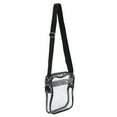 thumbnail image 4 of Bolso de mensajero transparente, bolso de hombro de PVC transparente aprobado por el estadio para trabajo, negocios S, 4 of 14