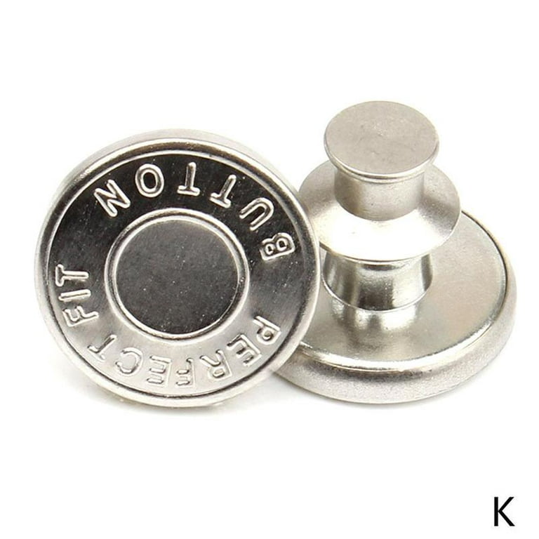 Detachable Metal Pins For Pants,Button, Pin, Diy Waist Tensioner, Clothing  Button, Sewing Tool