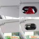 thumbnail image 4 of (oval)Car Sun Visor Mirror, Vehicle Makeup Mirror, Self-Adhesive Vanity Mirror for Truck, SUV, 4 of 5