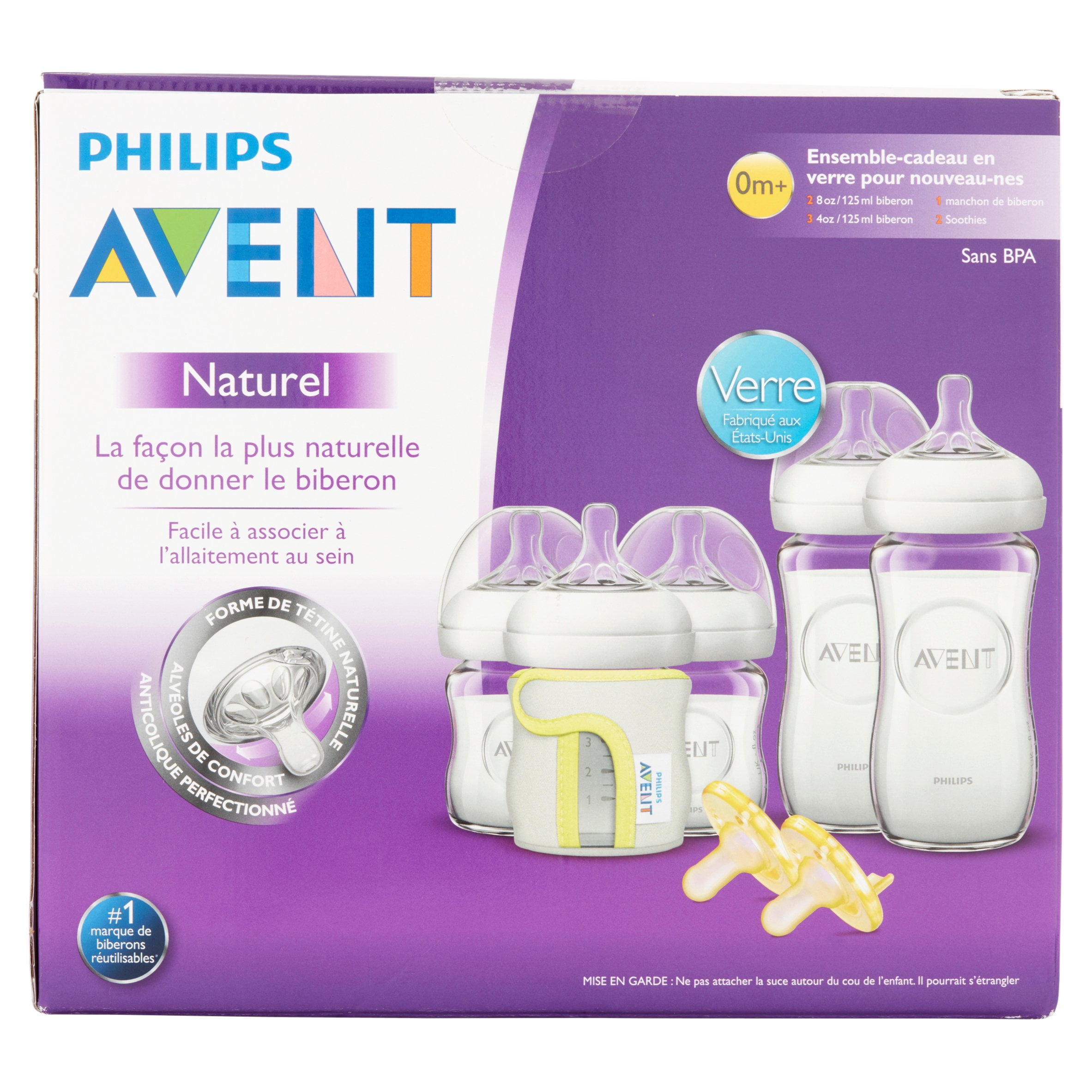 Philips Avent Glass Newborn Starter Set - Walmart.com