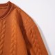 thumbnail image 5 of pstuiky manga larga de hombre, Blusa/camiseta informal y moderna de color liso con cuello redondo y manga larga para hombre Tops de talla grande para hombre l, 5 of 9