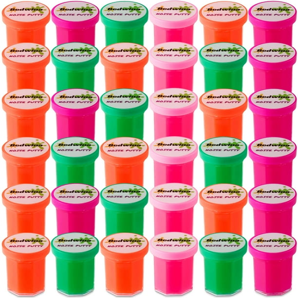Noise Putty Bedwina Mini Slime para niños (paquete de 48)