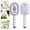 #-01Purple, variant on Rechargeable Anti-Static Volumizing Mist Comb, Electric Air Cushion Massage Brush With Self-Clean Function, Frizz Control Detangler For Long & Short Hair At Home Or Salon