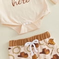 thumbnail image 7 of UAYOTSE Baby Boys Farm Theme Clothing Set Long Sleeve Bodysuit Printed Pants Cow Ear Hat Infant Daily Outfit Size 3-6 Months, 7 of 7