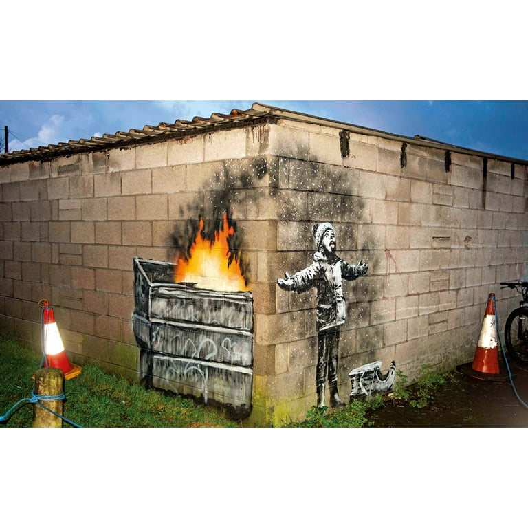 Banksy You Are An Acceptable Level of Threat and if You Were