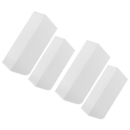 Homoyoyo Polystyrene Shapes White Foam Block Handmade 4Pcs
