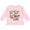 AD-Pink, variant on Id Rather Be Hanging with my Mimi- Cute Sloths Boys or Girls Long Sleeve Toddler T-Shirt