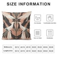 thumbnail image 5 of Qinduosi Bird Flock Pillow Case Throw Pillow Cover Asian Cushion Cover Bird Flock Accent Pillowcase Home Decor for Sofa Living Room Bedroom White, 5 of 5