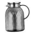 thumbnail image 3 of DOLITY Pichet à Boisson avec Couvercle Design à Grand Ouverture Pichet en Verre pour Boisson Thé Glacé Lait 1800ml, 3 of 9
