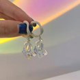 thumbnail image 2 of Pendientes acrílicos transparentes irregulares de moda para mujer, accesorios de ropa, regalos navideños, 2 of 5