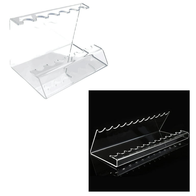 TOMUM 12 Layers Clear Acrylic Display Stand for Pen/Eyebrow Pencil