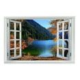 thumbnail image 2 of Calcomanía de Pared de Ventana 3D Calcomanías de Pared de Vinilo Decoración Mural de Pared Extraíble Poster para Dormitori perfecl PVC Etiqueta de la pared 3D, 2 of 8