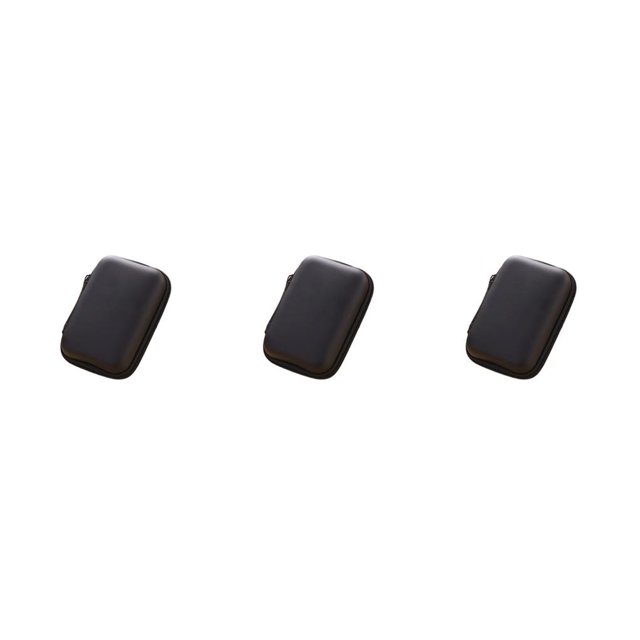 Monstrate Estuches para auriculares Mini auriculares portátiles multifuncionales Bolsas de almacenamiento Estuche de transporte para tarjetas Type1 NO1