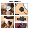 thumbnail image 3 of <p>Guitar Pickup, Piezo Contact Microphone Pickup Durable Plastic Reliable Connection Stable  For Mandolin Ukulele</p>, 3 of 7