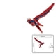thumbnail image 1 of Dinosaurios jurásicos, Tiranosaurio Rex Wyvern Velociraptor Stegosaurus, bloques de construcción, juguetes para niños, dinosaurio, figura de anime, 1 of 5