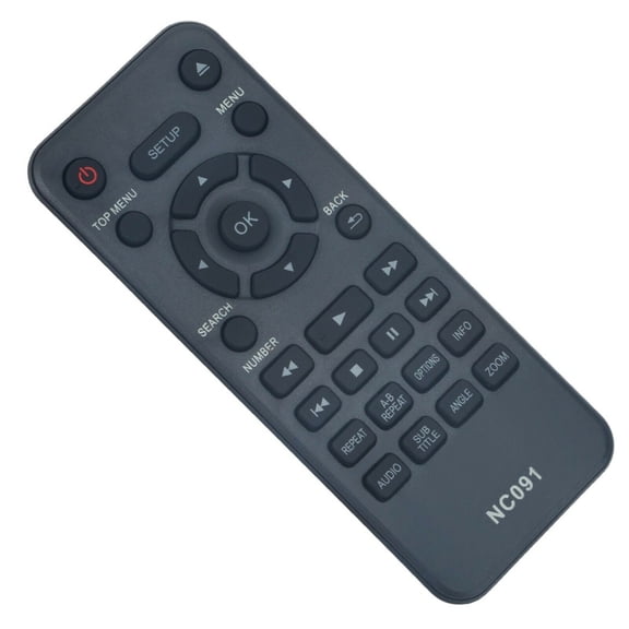 NC091UL Replace Remote for Philips Player DVP2702 DVP2902/F7 DVP2902 DVP2702/F7