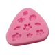 thumbnail image 3 of Injueey Molde de silicona para fondant, fácil de limpiar, antiadherente, resistente al calor, decoración de pasteles, no tóxico Herramientas de estampado, 3 of 6
