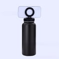 thumbnail image 2 of Botella de agua deportiva Cateissary acero inoxidable tapa a prueba de fugas termo negro, 2 of 6