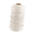 thumbnail image 4 of Cordón de manualización de cuerda de algodón para decoración del hogar Cordón de cable macrame Cordillera para perchas de plantas que consigue un Dia 4 mm, 4 of 8