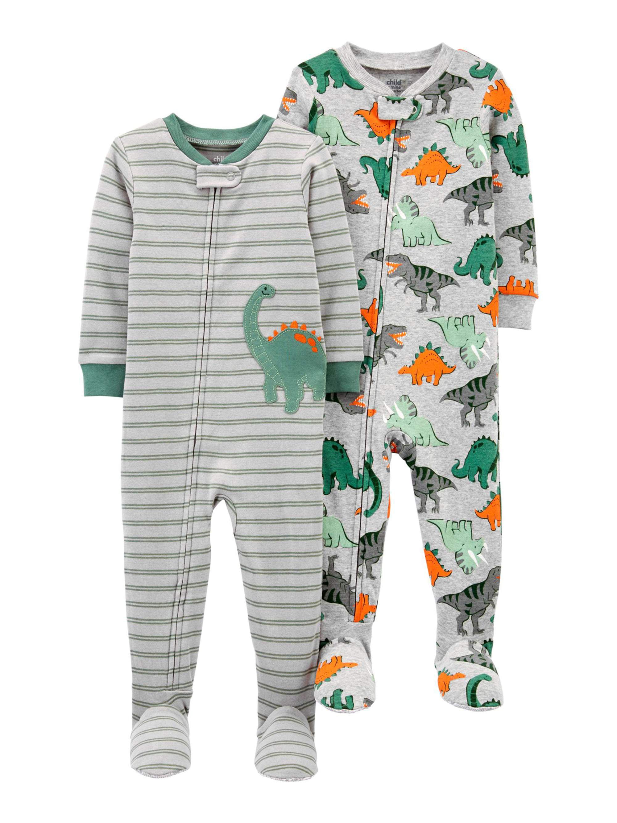 Carter's Child of Mine Baby and Toddler Boy Snug-Fit One-Piece Pajamas,  2-Pack, Sizes 6M-5T - Walmart.com