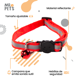 thumbnail image 3 of Collar para Gatos Mr. Pets, Reflectante, Ajustable rojo Unitalla, 3 of 5