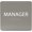 Clean Grey, variant on ADA CENTRAL SIGNS - 6" X6" Manager Room Sign - ADA Compliant Tactile Graphics Grade 2 Braille Text Acrylic Wall Sign - Staff Privacy Signs for Offices, Hotels, Schools, Apartments, and Restaurants
