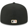 thumbnail image 4 of Men's New Era  Black San Francisco Giants 2025 59FIFTY Day 59FIFTY Fitted Hat with Pins, 4 of 5