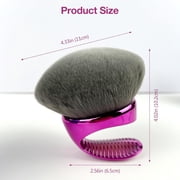 Westmore Beauty Blend & Blur Body Kabuki Self Tanner Brush, Oversized Body Blending Brush for Self Tanning, Makeup & Contour Application – 4.3 Inch Dense Oval Kabuki Head for Even Coverage