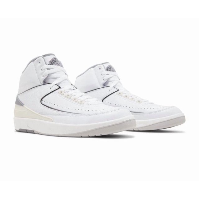 Ni - ke Air Jordan 2 Retro 2023 White Cement Grey Men’s size 18 Shoes Sneakers