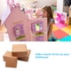thumbnail image 4 of Bewildely Caja de entrega a domicilio de muñecas de papel marrón, almacenamiento decorativo de simulación bonita plegable portátil, casas de muñecas, 4 of 6
