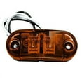 thumbnail image 2 of 4PCS 2 LED Side Marker Amber Red Lights Clearance Light Truck Trailer RV Lamp, 2 of 14