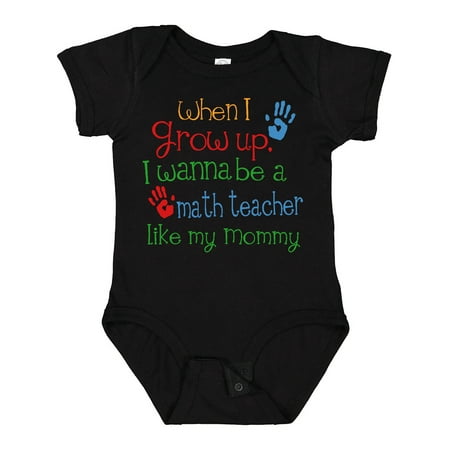 

Inktastic Math Teacher Like Mommy Gift Baby Boy or Baby Girl Bodysuit