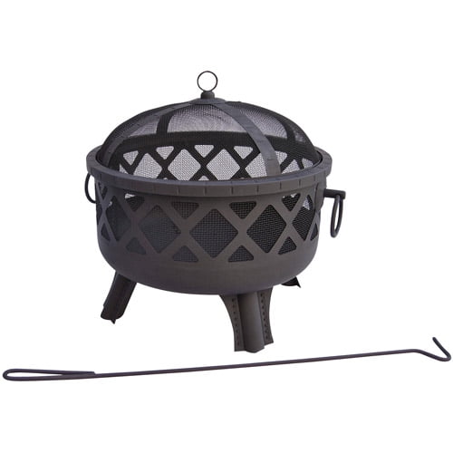 Landmann Garden Lights Sarasota Firepit, Diamond Pattern by Landmann