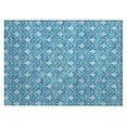 thumbnail image 2 of Addison Rugs Chantille Indoor/Outdoor Transitional Geometric Teal Washable Rectangle Rug, 1'8" x 2'6", 2 of 6