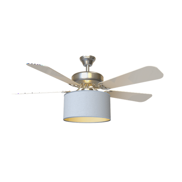 Baby Blue Fantastic Ceiling Fan Shade and Clips Bundle BONUS a Light