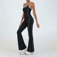 thumbnail image 2 of Women's Jumpsuit Activewear High Waisted Workout Outfit Gym Running Yoga Stretchy Comfortable Wear Casual Athletic Romper, 2 of 2