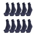 thumbnail image 1 of Calceta Deportiva Hombre 100% Algodón 10 Pares azul oscuro, 1 of 4