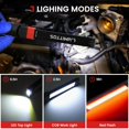 thumbnail image 3 of Linterna de trabajo LED plegable y recargable LAIMITTOS, 2500 mAh, paquete de 4, 3 of 9