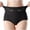 Black, variant on Womens Ice Silk No Show Underwear Tummy Control High Waisted Seamless Underwear Full Coverage Comfy Breathable Panties
