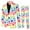 Yellow, variant on Penkiiy Blazer Set for Men Men Casual Slim Fit Single Button Printed Long Sleeve Coat Trousers Two Piece Suit Gray Blazer