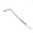 Chorme/White, variant on LOOKSEVEN 5mm Electric Guitar Tremolo Arm, Threaded Whammy Bar with Plastic Handle, Replacement for Strat Style Electric Guitars-Black/Black