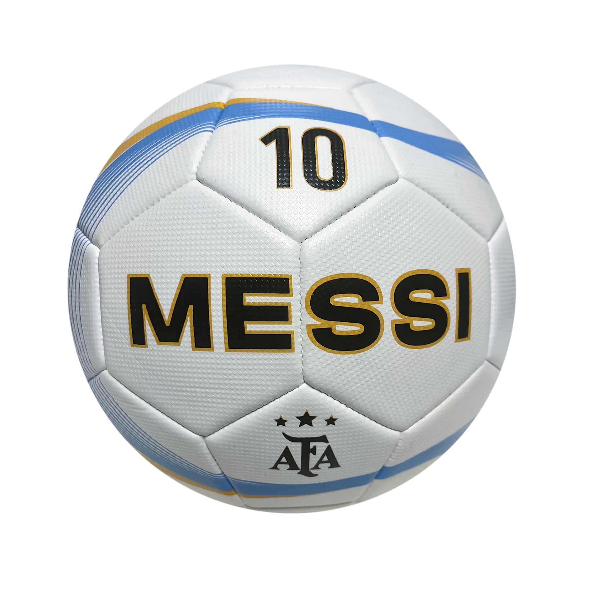 Icon Sports Official Licensed Argentine National Football Team (AFA) Soccer Ball Size 5 - Player Number 10