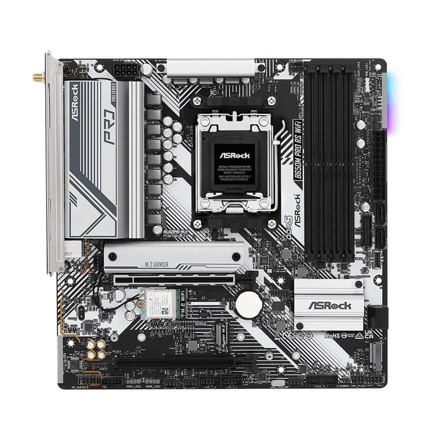 Placa madre ASRock B650M Pro RS WiFi AMD Socket AM5 DDR5