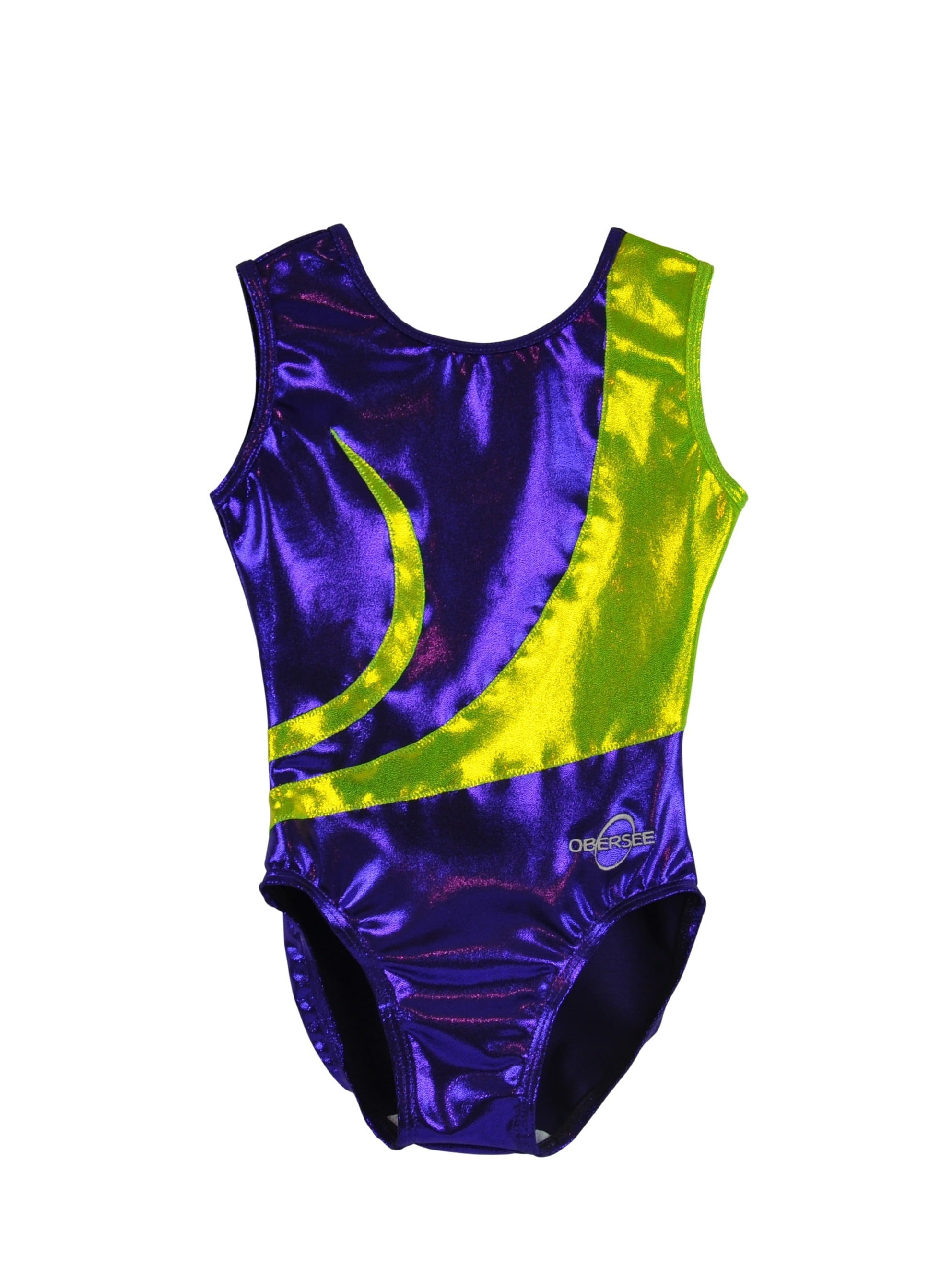 Blue or Purple Wonder Gymnastics or Dance Leotard by Snowflake Designs NEW 