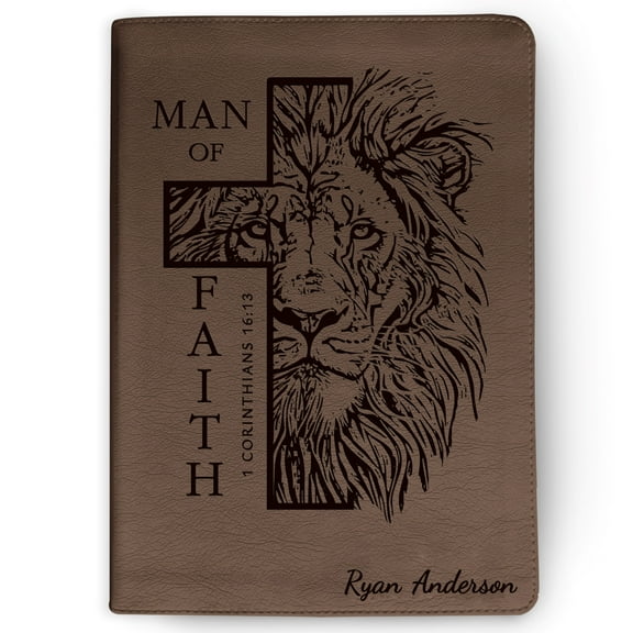 Personalized Bible for Men, ESV Journaling, Customized Bible for Men Name Engraved, English Standard Version Bibles for men bible gifts men