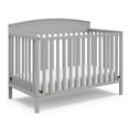 thumbnail image 3 of Graco Benton 5-in-1 Convertible Baby Crib, Pebble Gray, 3 of 13