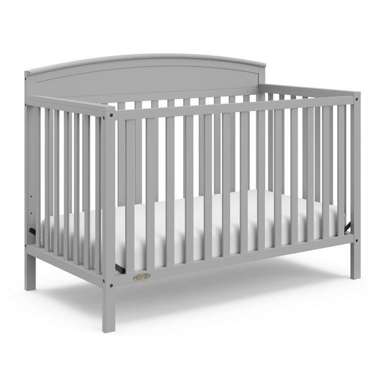 Graco Benton 5-in-1 Convertible Baby Crib, Pebble Gray - Walmart.com